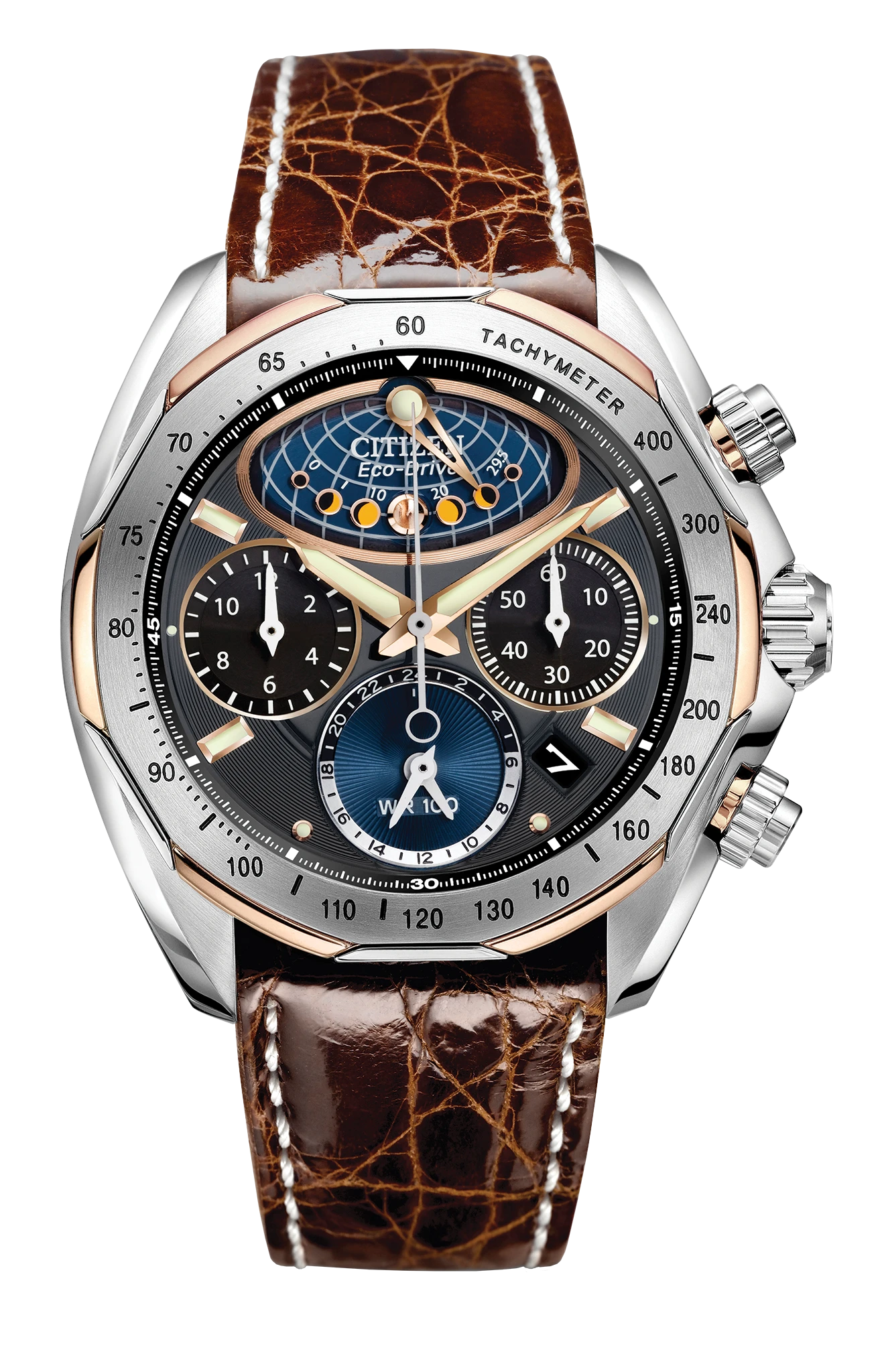 Moon Phase Flyback - Men's Chronograph AV3006-09E Watch | CITIZEN